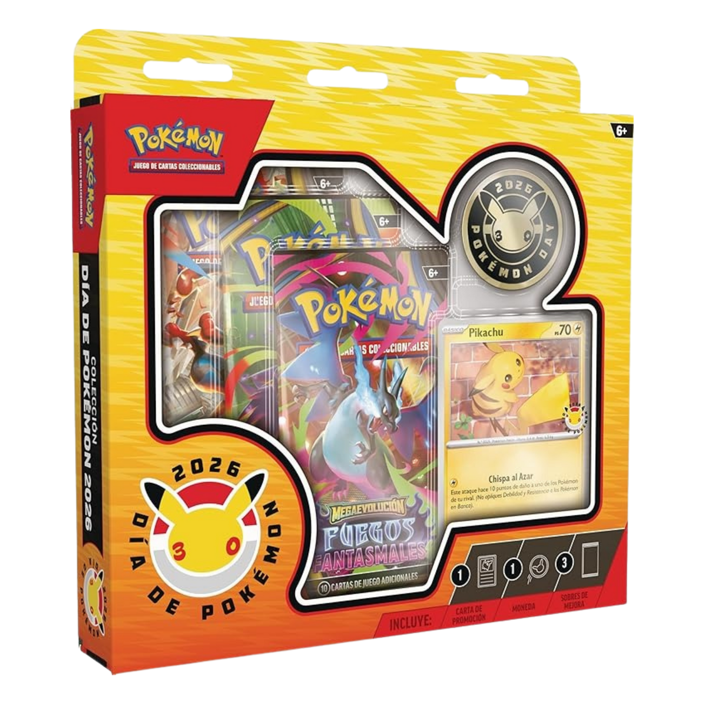 Blíster Pikachu 30 Aniversario (ES)