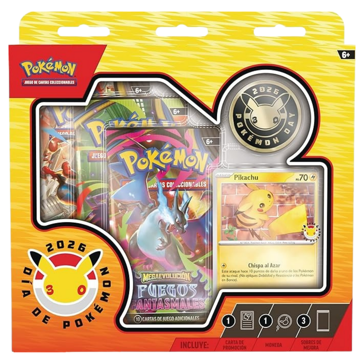 Blíster Pikachu 30 Aniversario (ES)
