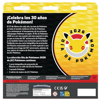 Blíster Pikachu 30 Aniversario (ES)