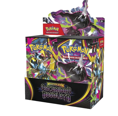 Caja de 36 Sobres Pokémon TCG: Megaevolución – Oscuridad Absoluta (Español)