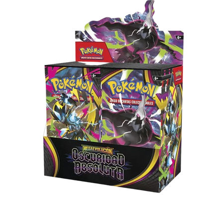 Caja de 36 Sobres Pokémon TCG: Megaevolución – Oscuridad Absoluta (Español)