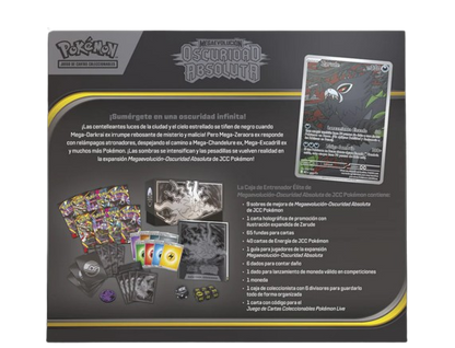 Caja de Entrenador Élite Pokémon TCG: Megaevolución – Oscuridad Absoluta (Español)