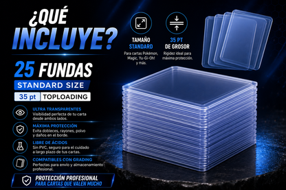 Ultimate Guard Card Covers Toploading 35pt (25 unidades)